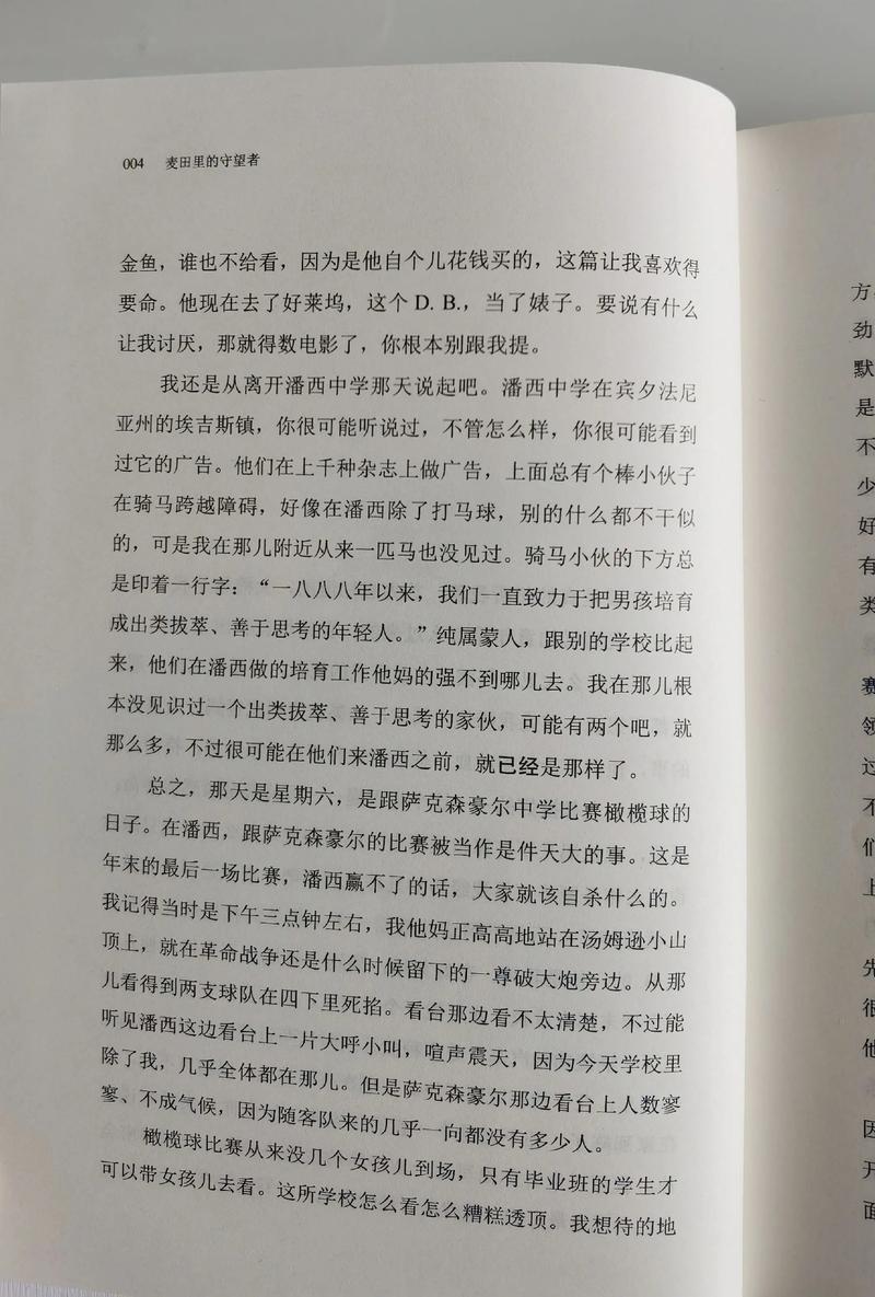 《麦田里的守望者》在线阅读 | 塞林格经典小说全文